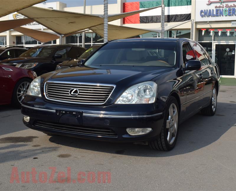 LEXUS LS430- 2002- BLUE- 138 000 KM- GCC