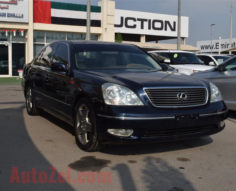 LEXUS LS430- 2002- BLUE- 138 000 KM- GCC