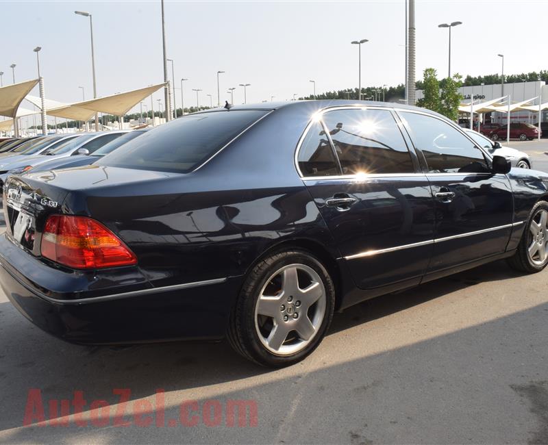 LEXUS LS430- 2002- BLUE- 138 000 KM- GCC