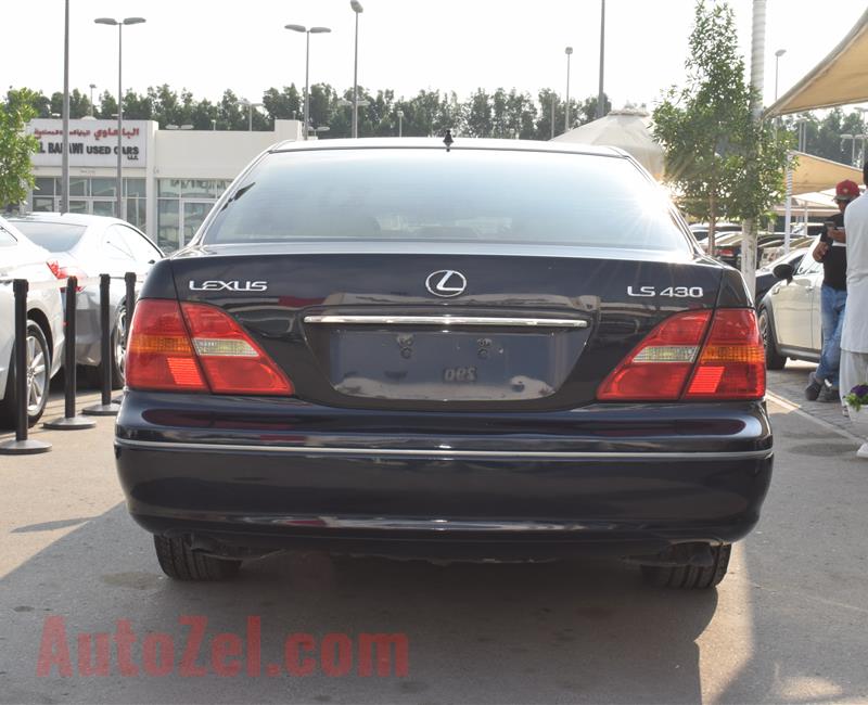 LEXUS LS430- 2002- BLUE- 138 000 KM- GCC