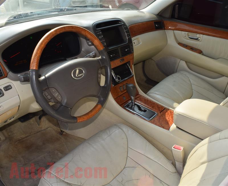 LEXUS LS430- 2002- BLUE- 138 000 KM- GCC