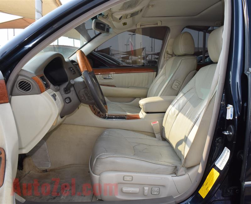 LEXUS LS430- 2002- BLUE- 138 000 KM- GCC