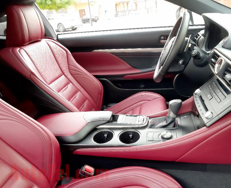 Lexus Rc 3.5 turbo v6 2015 Gcc under warranty till 21  Top of the range