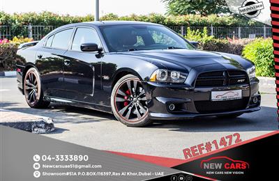 DODGE CHARGER SRT8- 2014- BLACK- 67 109 KM- GCC SPECS