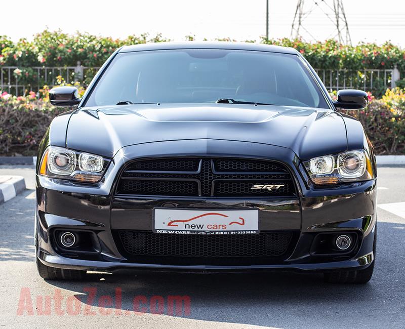 DODGE CHARGER SRT8- 2014- BLACK- 67 109 KM- GCC SPECS