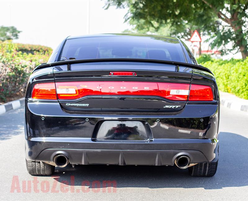 DODGE CHARGER SRT8- 2014- BLACK- 67 109 KM- GCC SPECS