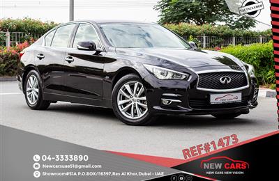 INFINITI Q50- 2016- BLACK- 110 817 KM- GCC SPECS