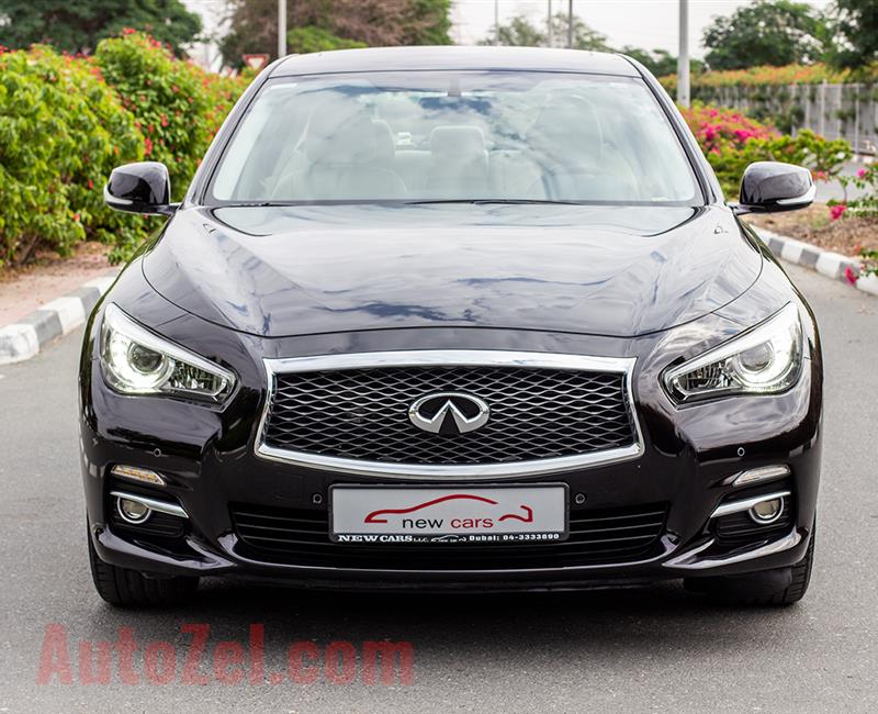 INFINITI Q50- 2016- BLACK- 110 817 KM- GCC SPECS