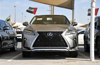 LEXUS RX350- 2018- GOLD- 24 000 KM- GCC