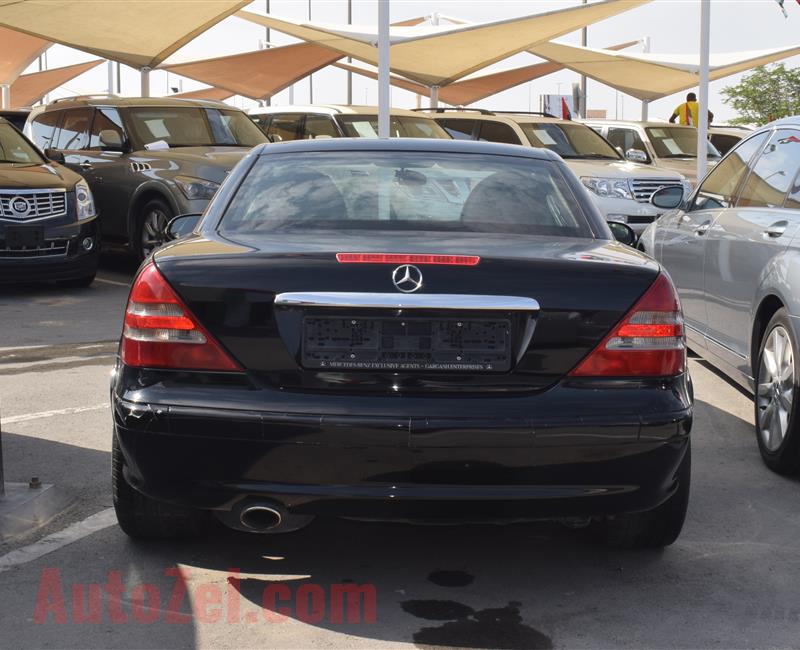 MERCEDES-BENZ SLK- 2004- BLACK- 152 000 KM- GCC