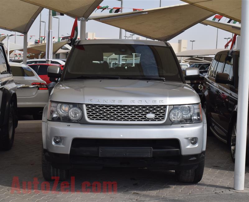 RANGE ROVER SPORT HSE- 2012- SILVER- 382 000 KM- GCC