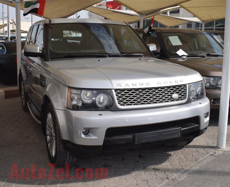 RANGE ROVER SPORT HSE- 2012- SILVER- 382 000 KM- GCC