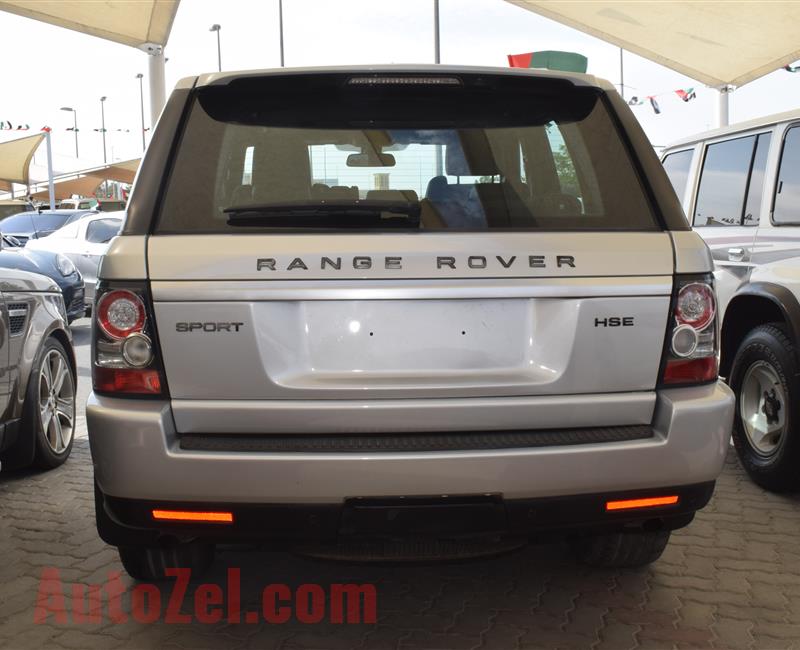 RANGE ROVER SPORT HSE- 2012- SILVER- 382 000 KM- GCC