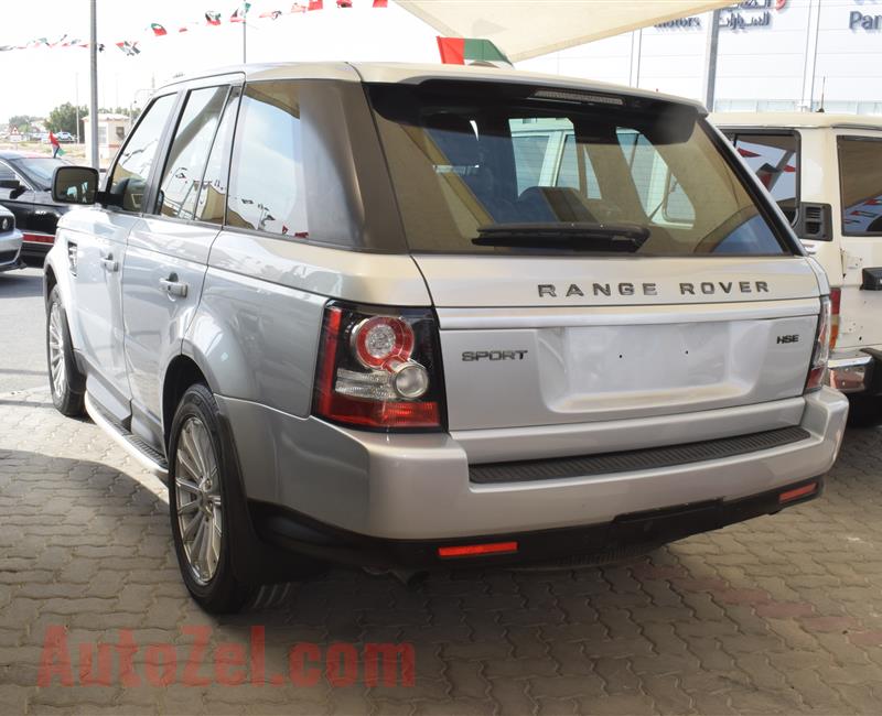 RANGE ROVER SPORT HSE- 2012- SILVER- 382 000 KM- GCC