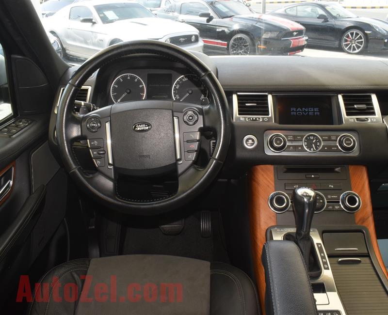 RANGE ROVER SPORT HSE- 2012- SILVER- 382 000 KM- GCC