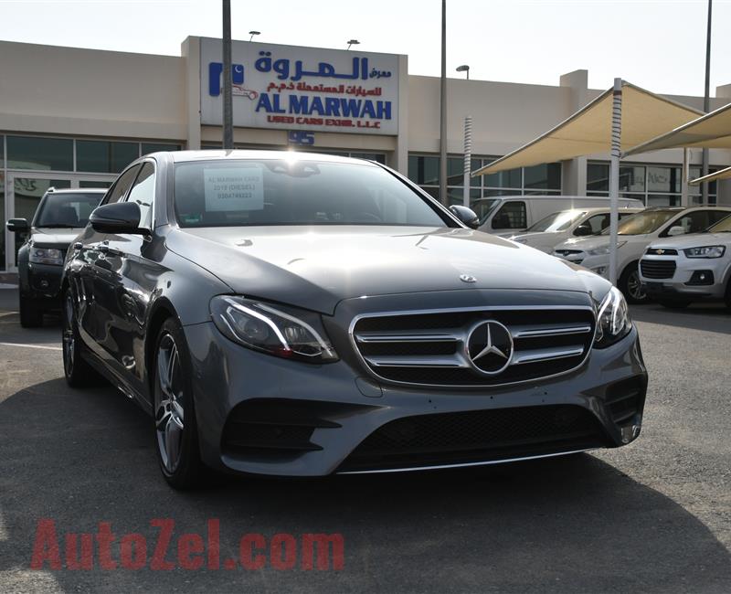 MERCEDES-BENZ C200- DIESEL- 2018- GRAY- 63 000 KM- EUROPEAN SPECS