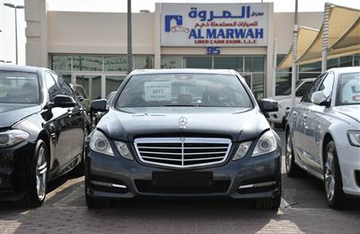 MERCEDES-BENZ E300- 2013- GRAY- 123 000 KM- GCC SPECS