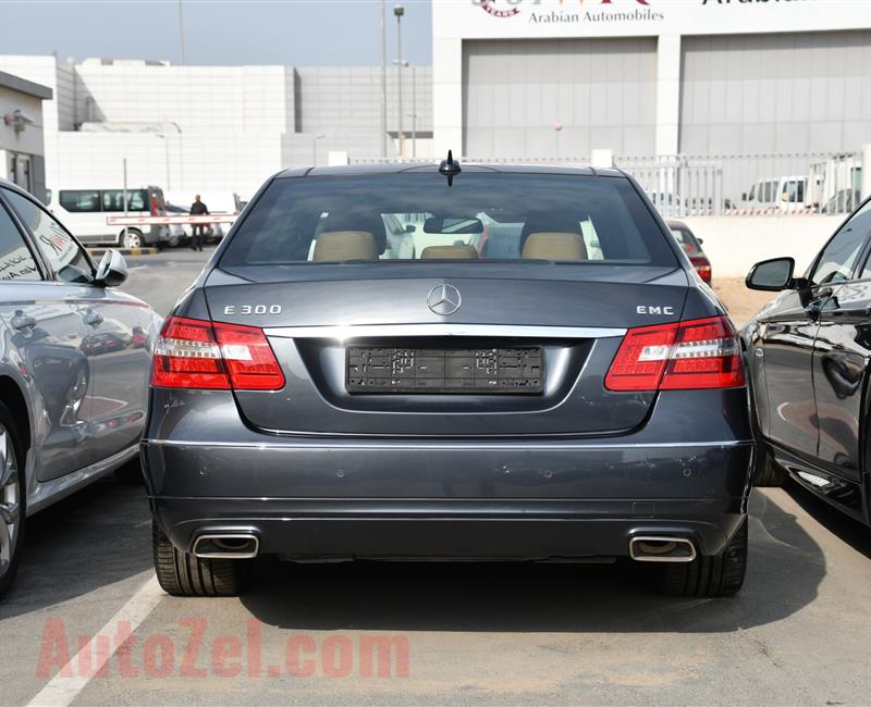 MERCEDES-BENZ E300- 2013- GRAY- 123 000 KM- GCC SPECS