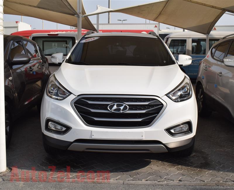 HYUNDAI TUCSON- 2014- WHITE- 40 000 KM- KOREAN SPECS