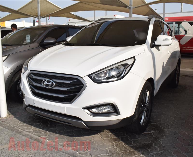 HYUNDAI TUCSON- 2014- WHITE- 40 000 KM- KOREAN SPECS