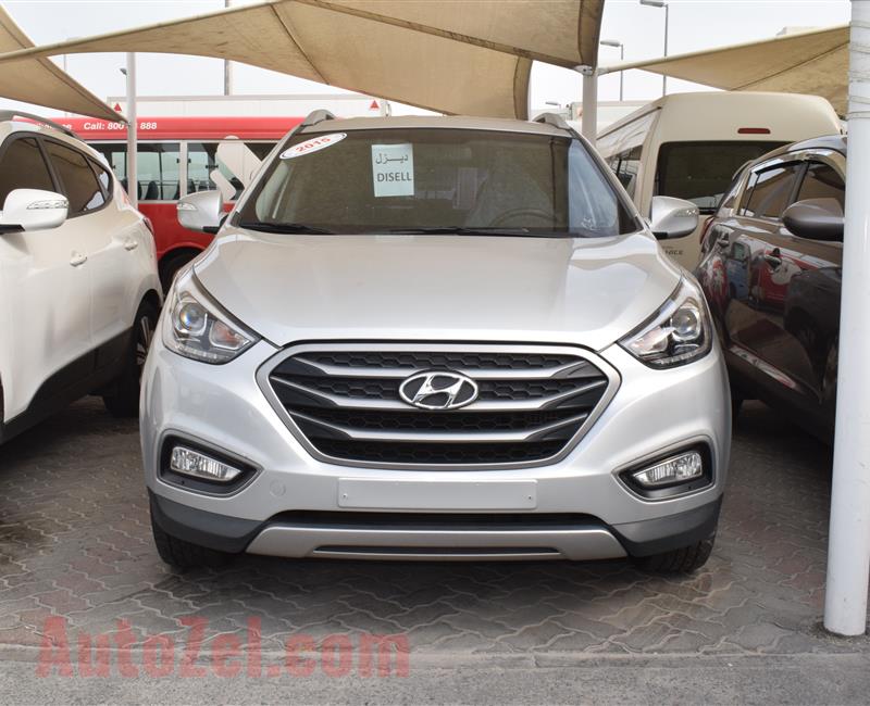 HYUNDAI TUCSON- 2015- SILVER-65 000 KM- KOREAN SPECS