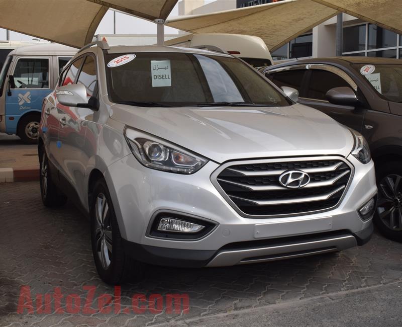 HYUNDAI TUCSON- 2015- SILVER-65 000 KM- KOREAN SPECS