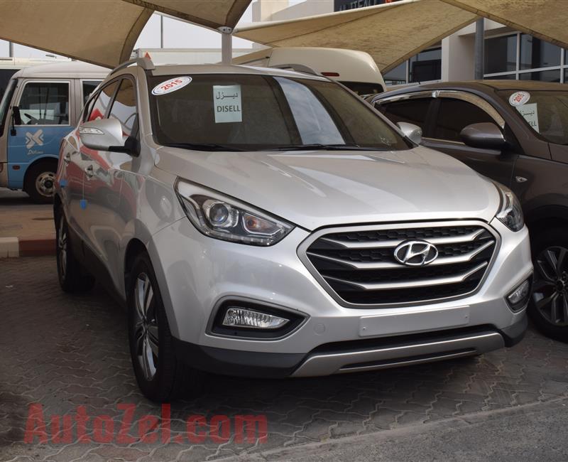 HYUNDAI TUCSON- 2015- SILVER-65 000 KM- KOREAN SPECS