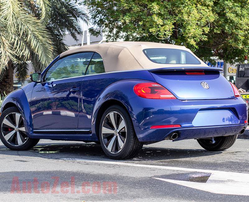 VOLKSWAGEN BEETLE- 2013- ASSIST AND FACILITY IN DOWN PAYMENT- 740 AED/MONTHLY- 1 YEAR WARRANTY