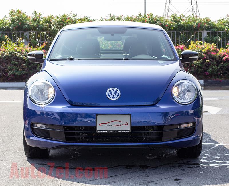 VOLKSWAGEN BEETLE- 2013- ASSIST AND FACILITY IN DOWN PAYMENT- 740 AED/MONTHLY- 1 YEAR WARRANTY