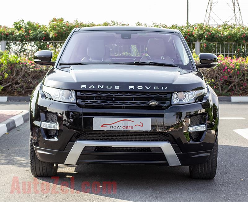 LAND ROVER EVOQUE- 2013- ASSIST AND FACILITY IN DOWN PAYMENT- 1725 AED/MONTHLY- 1 YEAR WARRANTY