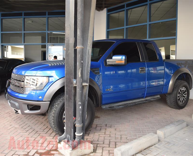 FORD RAPTOR- 2014- BLUE- 75 000 KM- AMERICAN SPECS