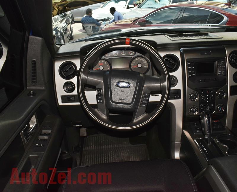 FORD RAPTOR- 2014- BLUE- 75 000 KM- AMERICAN SPECS