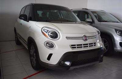 FIAT 500- 2015- WHITE- 38 000 KM- GCC, FULL OPTION TURBO