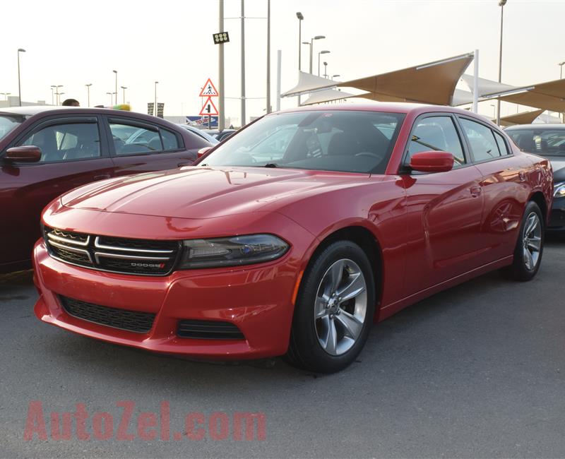 DODGE CHARGER- 2015- RED- 47 000 KM- GCC SPECS