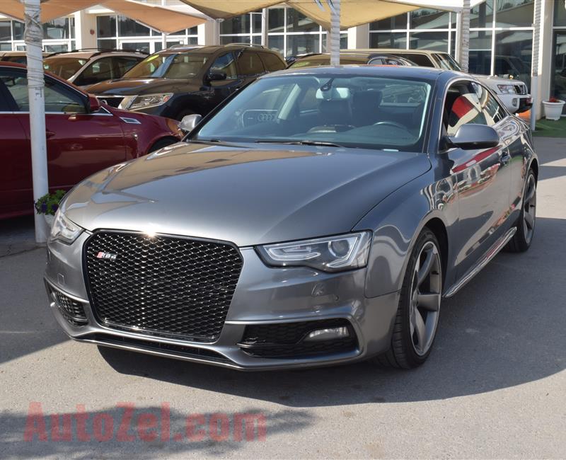 AUDI A5- 2014- GRAY- 98 000 KM- CALL FOR THE PRICE