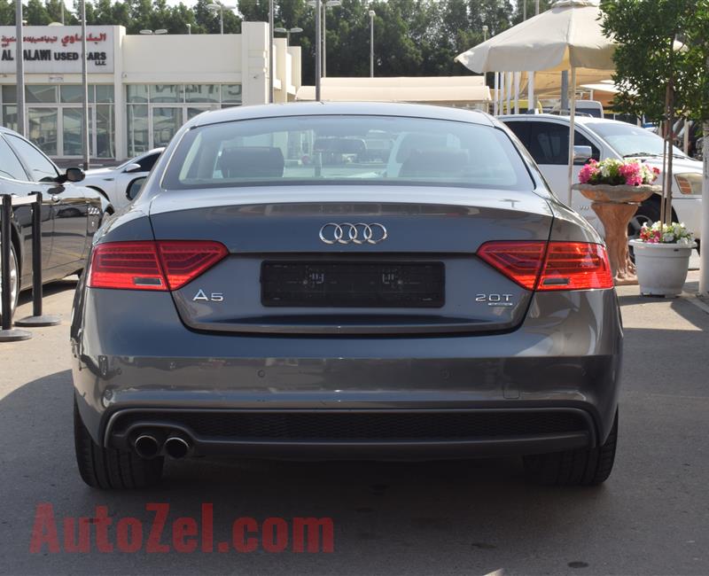 AUDI A5- 2014- GRAY- 98 000 KM- CALL FOR THE PRICE