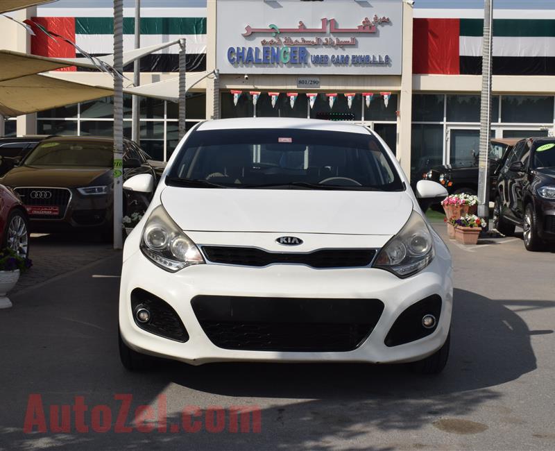 KIA RIO- 2015- WHITE- 103 000 KM- CALL FOR PRICE