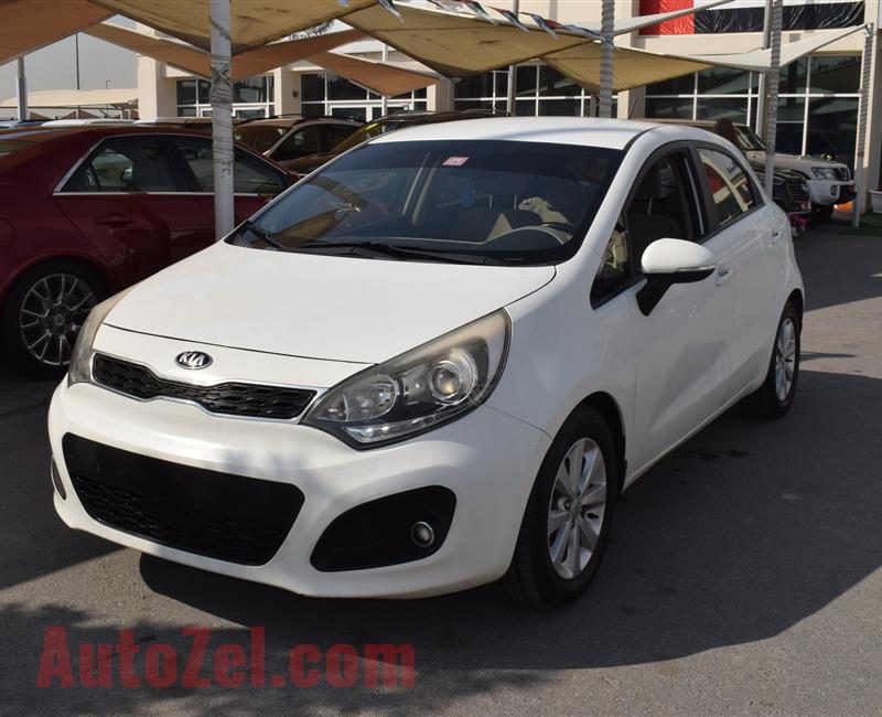 KIA RIO- 2015- WHITE- 103 000 KM- CALL FOR PRICE