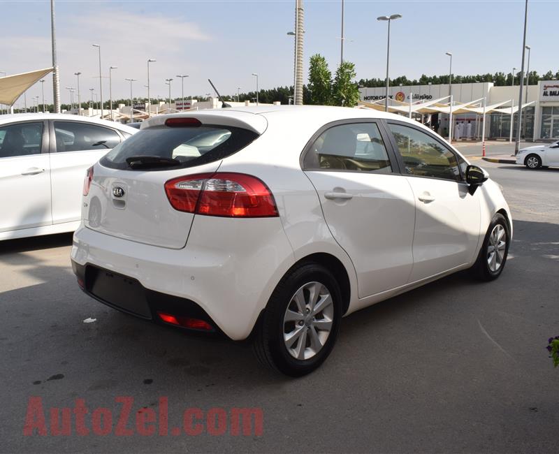 KIA RIO- 2015- WHITE- 103 000 KM- CALL FOR PRICE