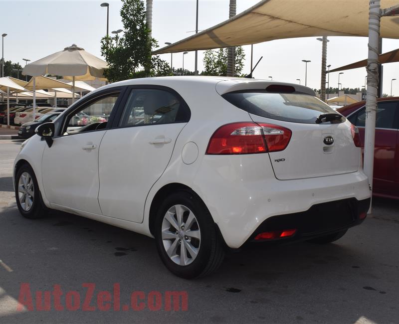 KIA RIO- 2015- WHITE- 103 000 KM- CALL FOR PRICE