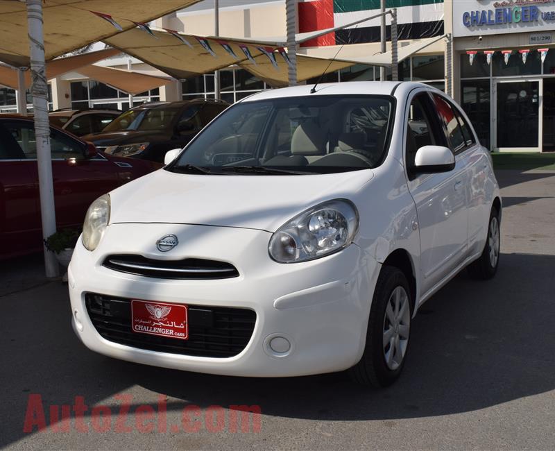 NISSAN MICRA- 2014- WHITE- 344 000 KM- CALL FOR PRICE