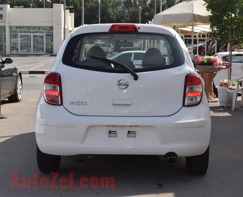 NISSAN MICRA- 2014- WHITE- 344 000 KM- CALL FOR PRICE