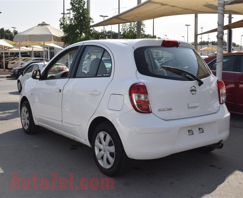 NISSAN MICRA- 2014- WHITE- 344 000 KM- CALL FOR PRICE