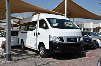 NISSAN NV350 FULL OPTION- 2017- WHITE- 90 000 KM- GCC...