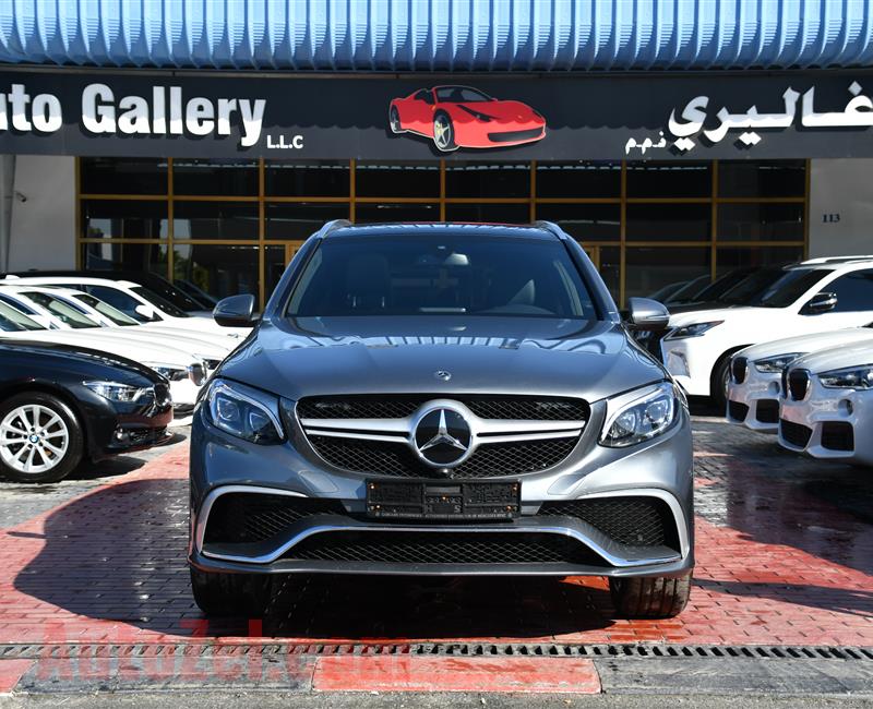 MERCEDES-BENZ GLC300- 2017- GRAY- 12 000 KM- GCC SPECS