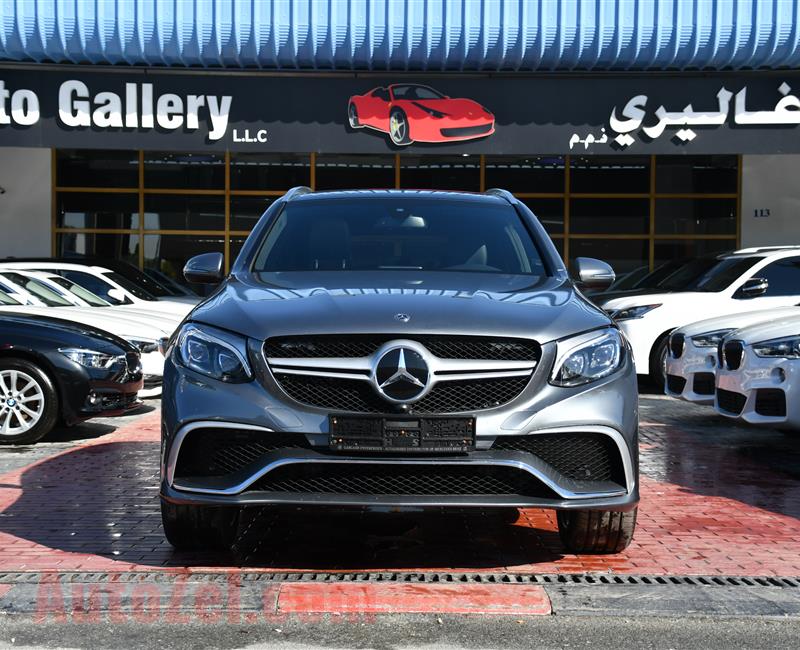 MERCEDES-BENZ GLC300- 2017- GRAY- 12 000 KM- GCC SPECS