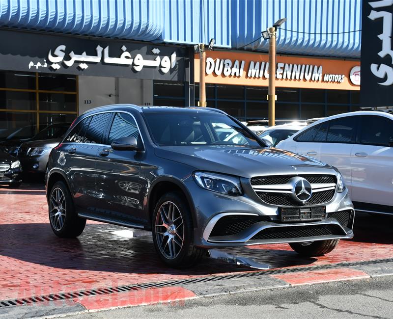 MERCEDES-BENZ GLC300- 2017- GRAY- 12 000 KM- GCC SPECS