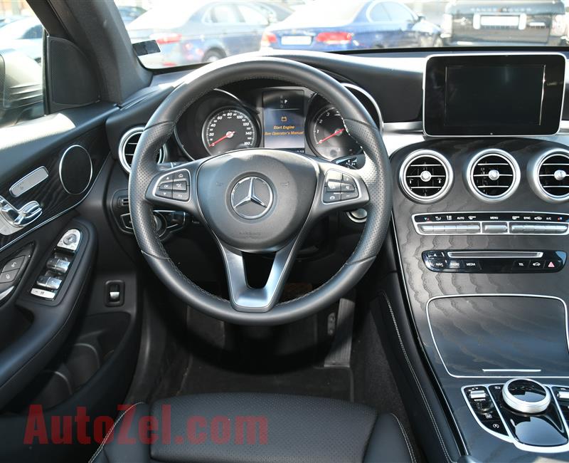 MERCEDES-BENZ GLC300- 2017- GRAY- 12 000 KM- GCC SPECS