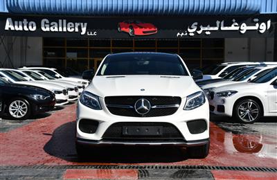 MERCEDES-BENZ GLE43- 2017- WHITE- 62 000 KM- GCC SPECS