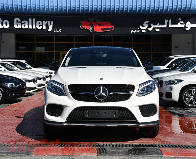 MERCEDES-BENZ GLE43- 2017- WHITE- 62 000 KM- GCC SPECS